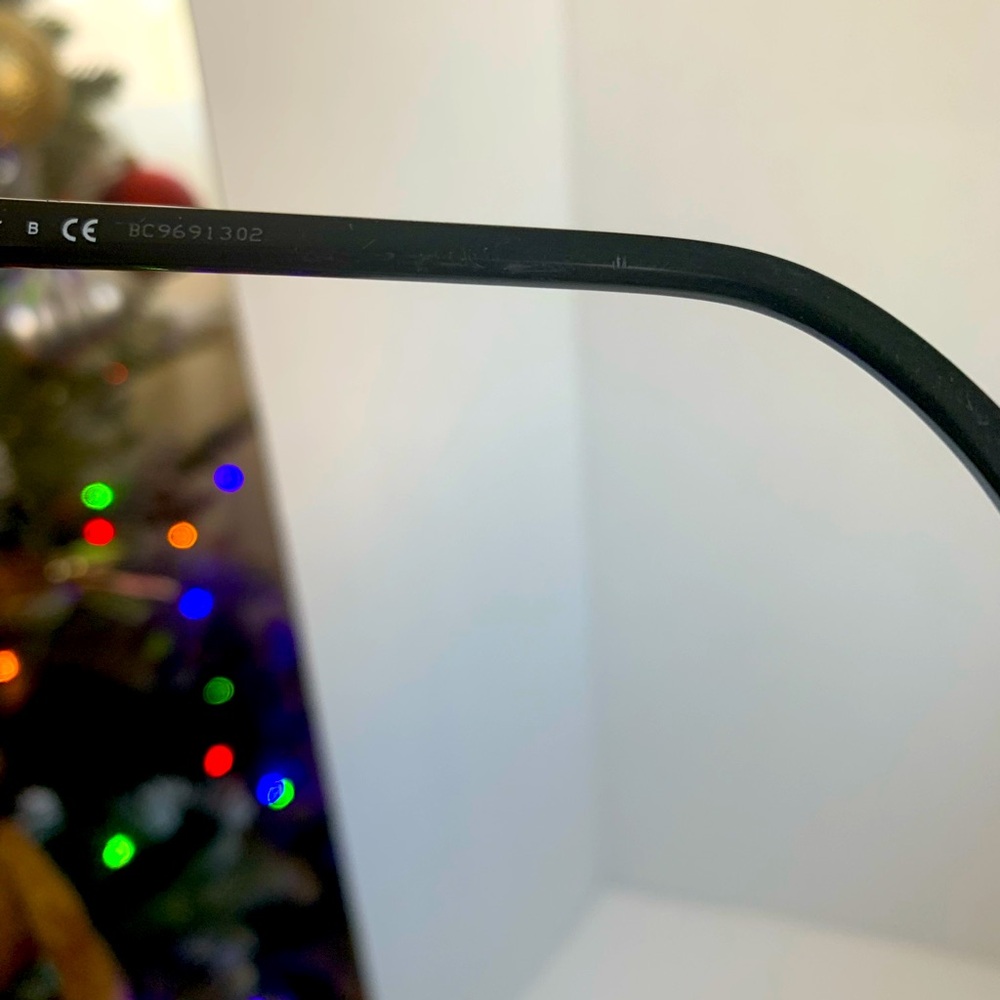 PRELOVED AUTHENTIC CHANEL BLACK FRAMES 3191 WITH CASE - Picture 6 of 7